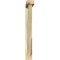 Ekena Millwork Traditional Block Rough Sawn Bracket w/ Offset Brace, Douglas Fir, 4"W x 26"D x 34"H BKT0402X26X34TRA05RDF - alternate 2